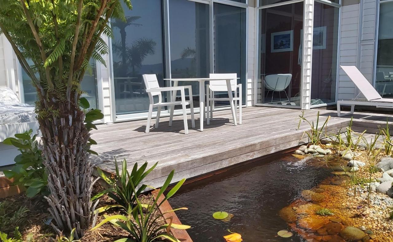 The Bay Lodge Pohara Bagian luar foto